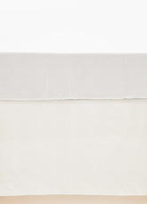 Saia Cama Infantil Linho - Off White